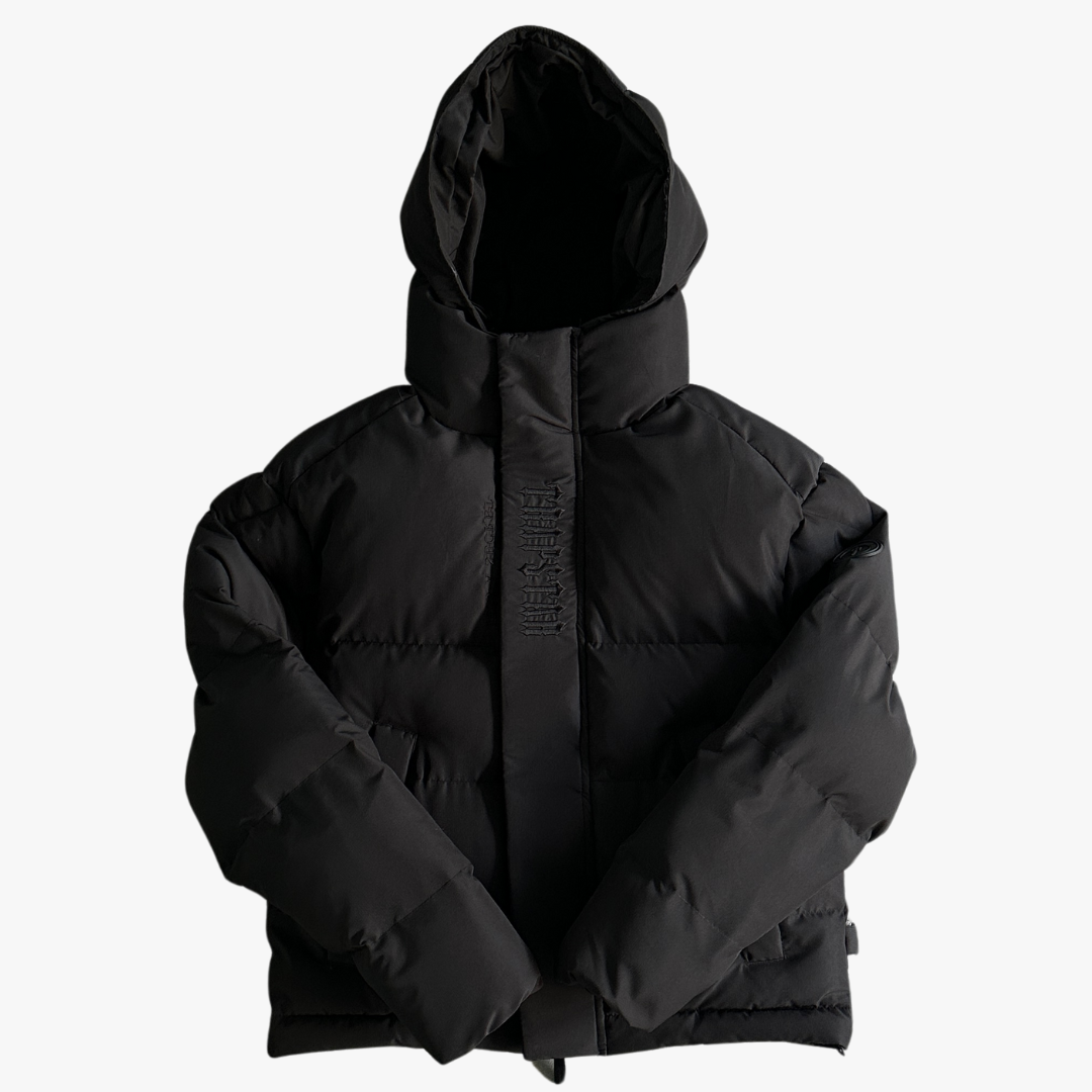 Total Black 2022 Decoded Hooded Puffer Jacket