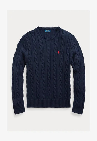 Polo Cable Knit Sweater| Άμεσα Διαθέσιμο