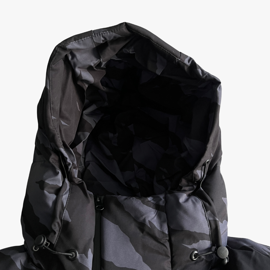 Black Tiger Camo Hyperdrive Technical Puffer Jacket
