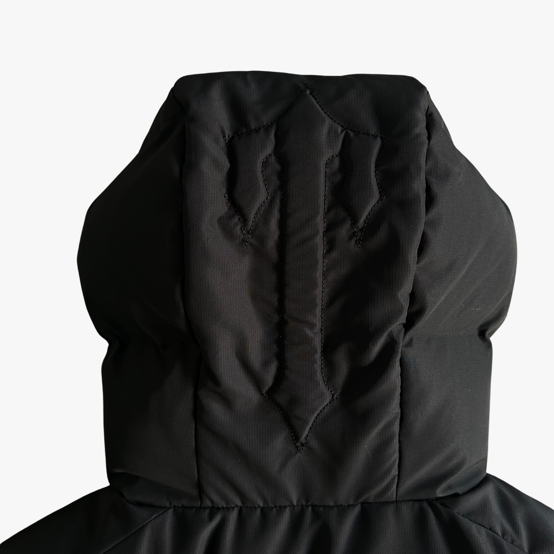 Total Black 2022 Decoded Hooded Puffer Jacket