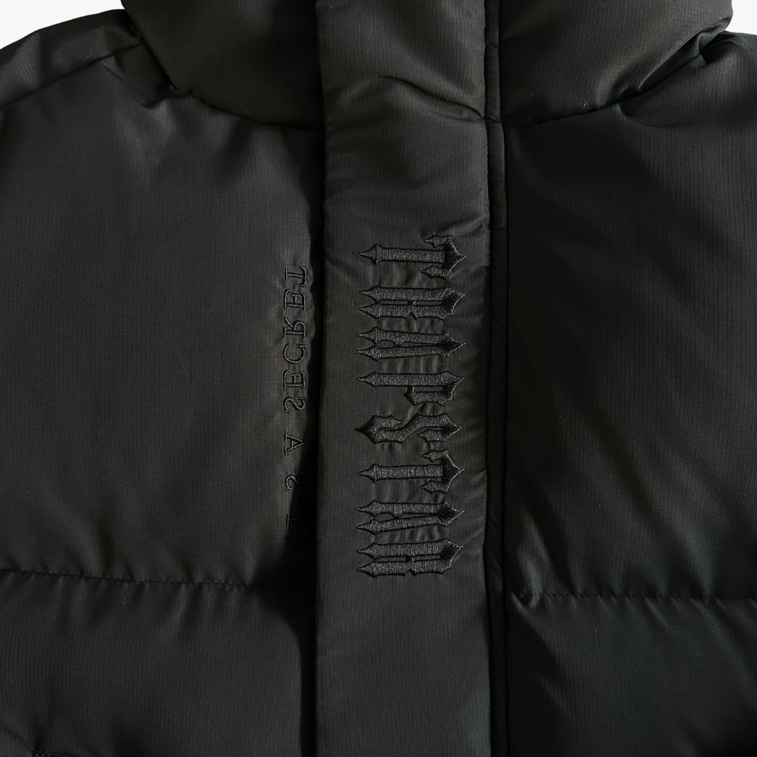 Total Black 2022 Decoded Hooded Puffer Jacket