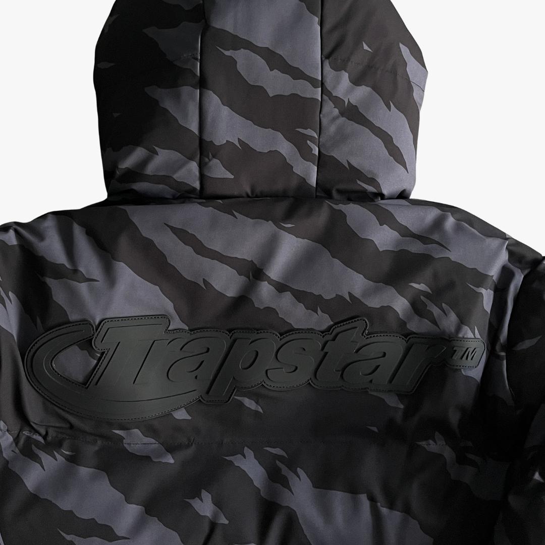 Black Tiger Camo Hyperdrive Technical Puffer Jacket