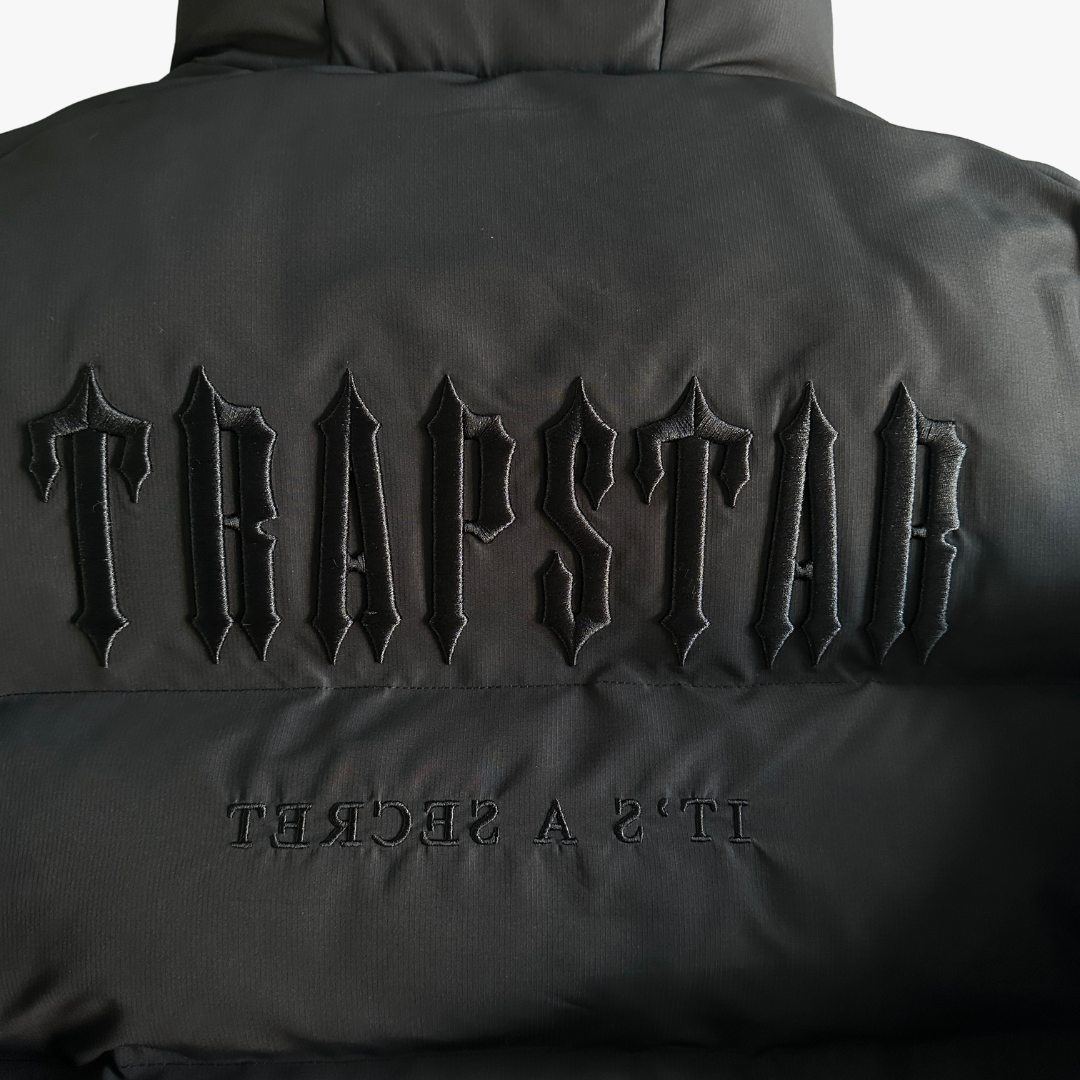 Total Black 2022 Decoded Hooded Puffer Jacket