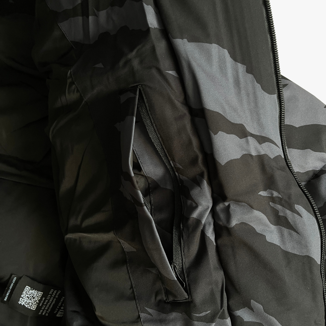 Black Tiger Camo Hyperdrive Technical Puffer Jacket