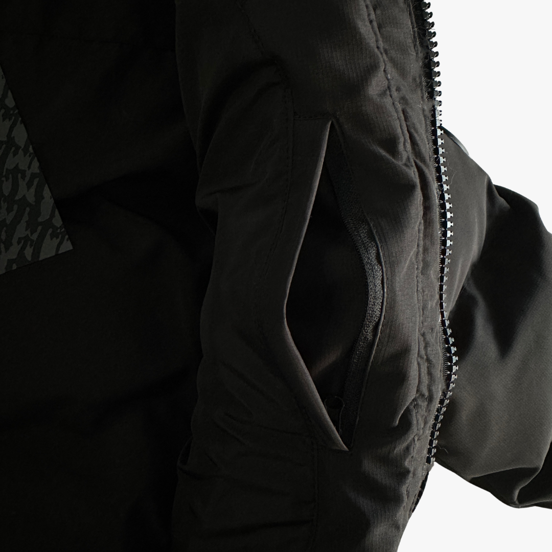 Total Black 2022 Decoded Hooded Puffer Jacket
