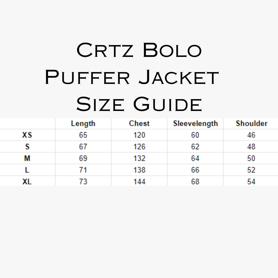 Dark Yellow Bolo Puffer Jacket