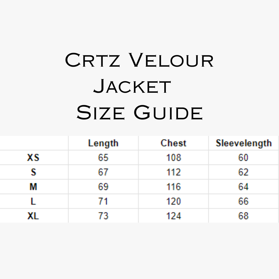 Grey Velour Jacket