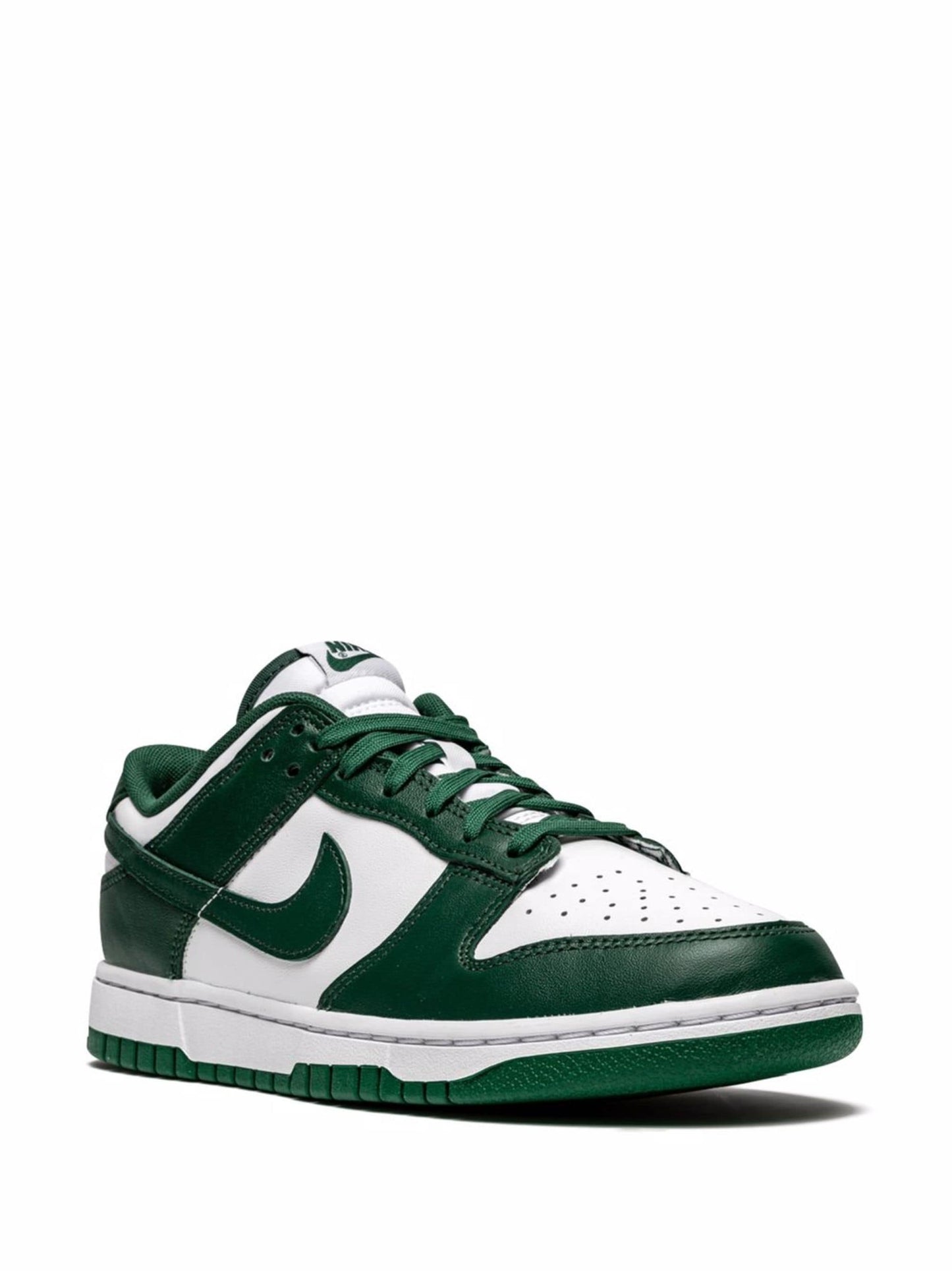 White & green