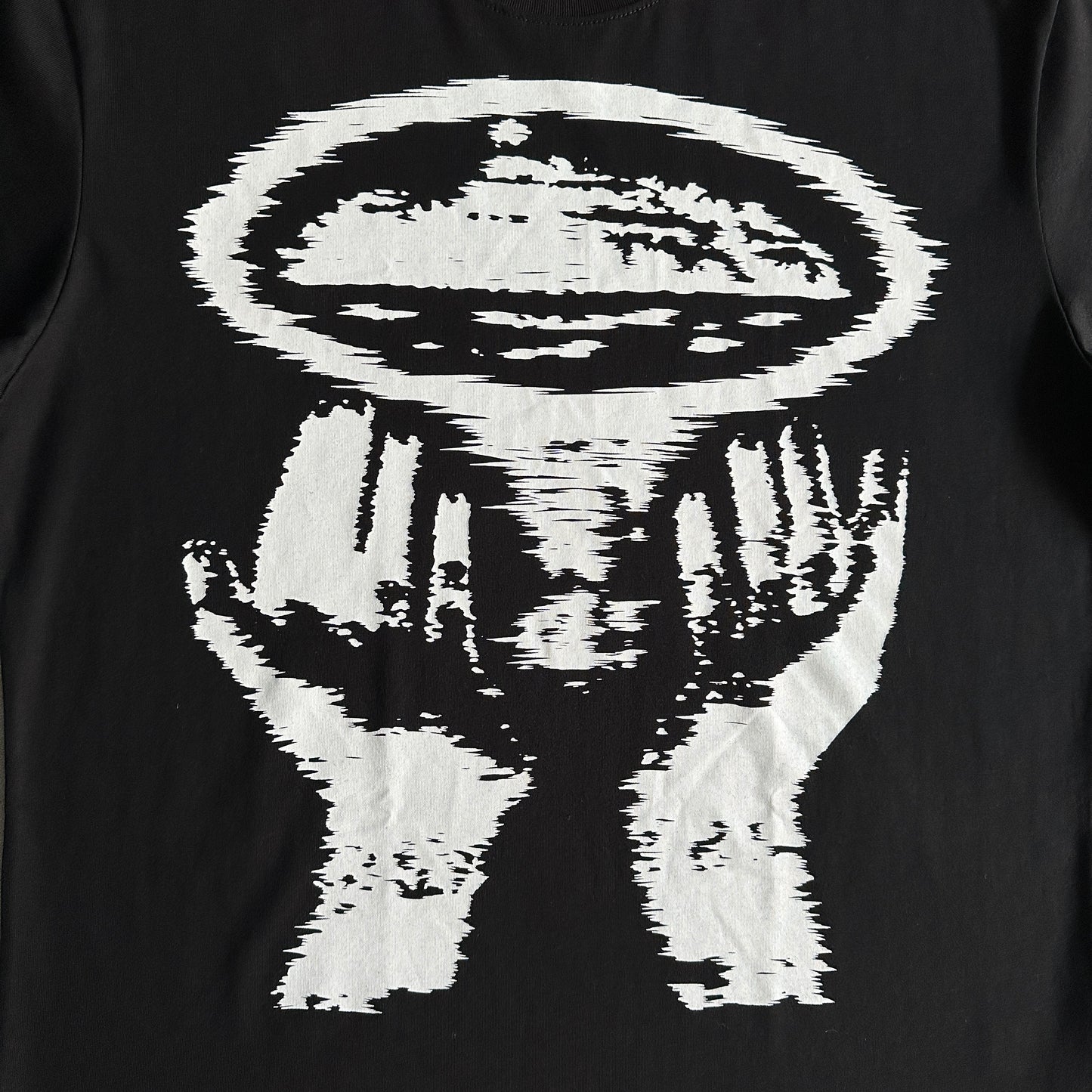 Sketchy Hands Black Tee