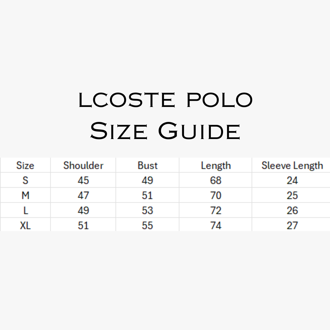 Lcoste Orange Logo Polo Shirts - Many Colorways