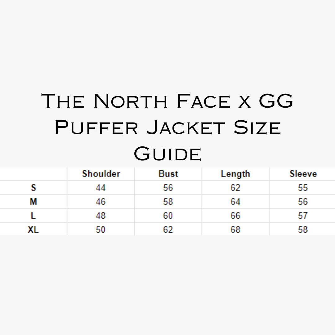 TNF x GG Khaki Puffer Jacket