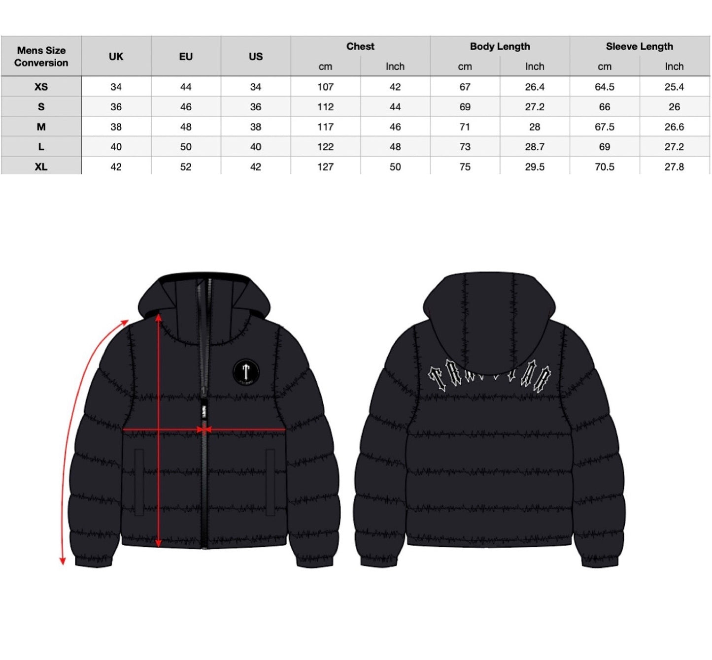 Blackout Edition 2022 Decoded Hooded Puffer Jacket