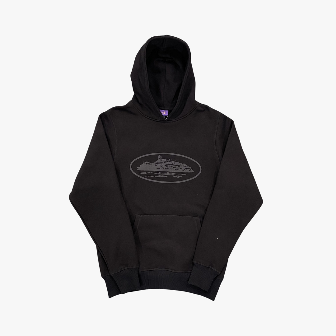 Black/Black Alcatraz Hoodie