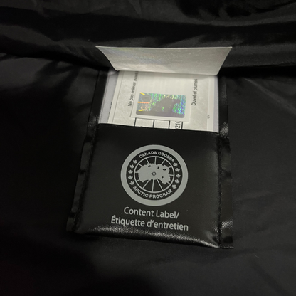 Metalic Grey/ Black Label Wyndham Hooded Puffer Jacket