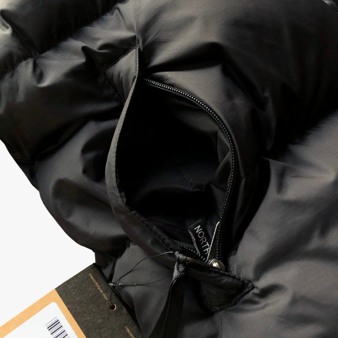 Classic Black 700 Puffer Jacket With Detachable Hood