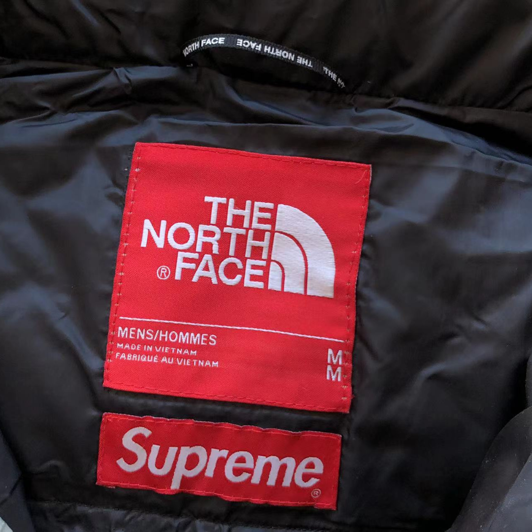 TNF x SPRM White Puffer Jacket