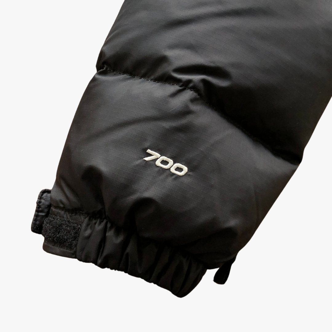 Classic Black 700 Puffer Jacket With Detachable Hood