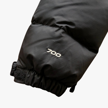 Classic Black 700 Puffer Jacket With Detachable Hood