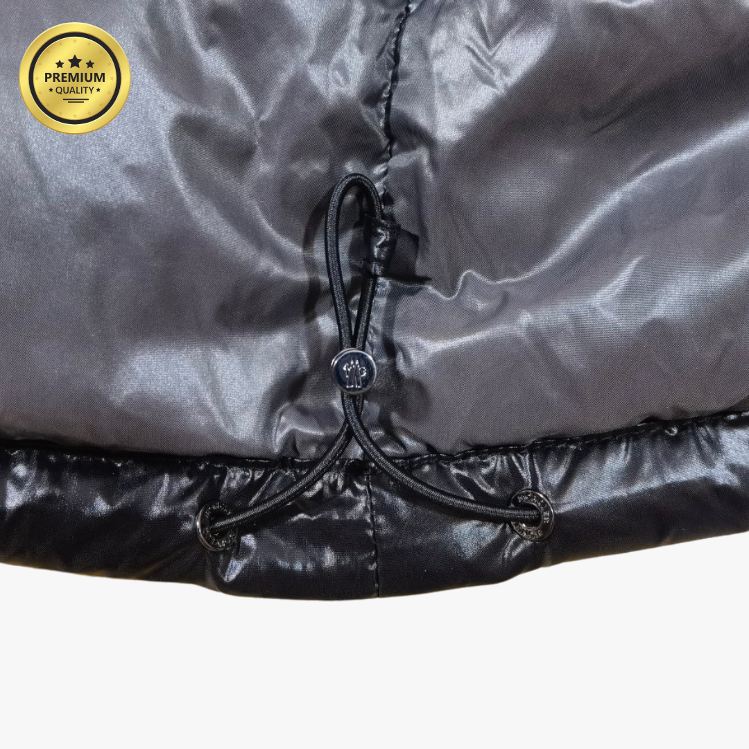 Black MAYA [Premium Quality] Hooded Puffer Jacket