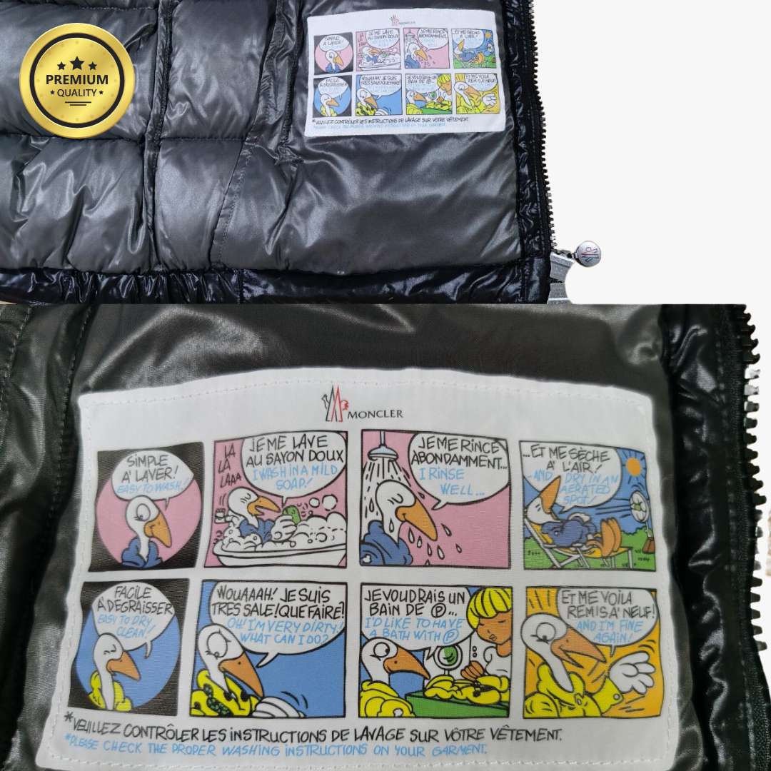 Black Vest BORMES [Premium Quality] Detachable Hooded Puffer Jacket