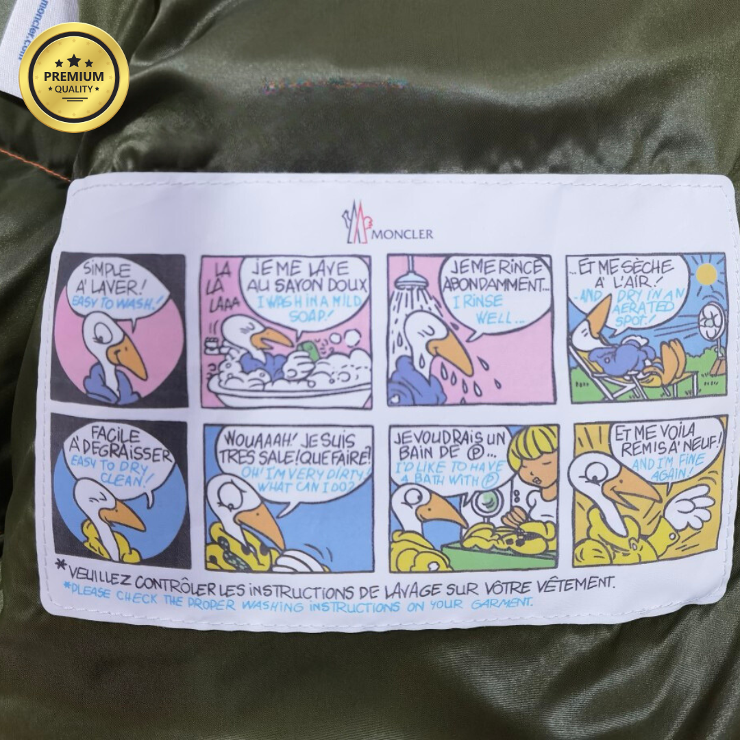 Orange MAYA [Premium Quality] Hooded Puffer Jacket