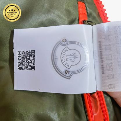 Orange MAYA [Premium Quality] Hooded Puffer Jacket