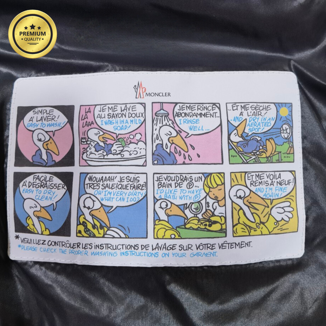 Black MAYA [Premium Quality] Hooded Puffer Jacket