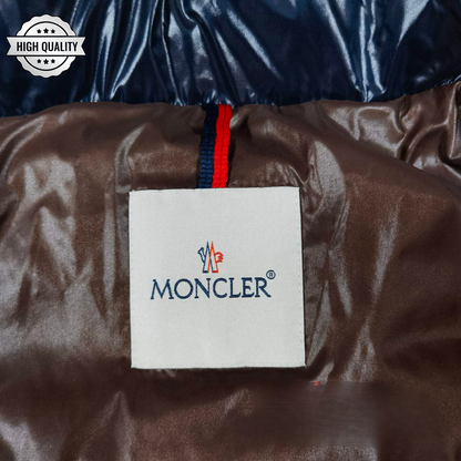 Navy Blue MAYA [High Quality] Hooded Puffer Jacket