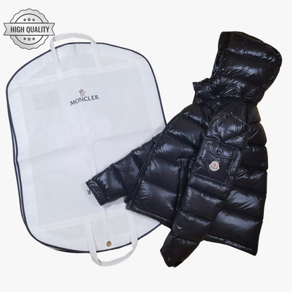 Black MAYA [High Quality] Hooded Puffer Jacket
