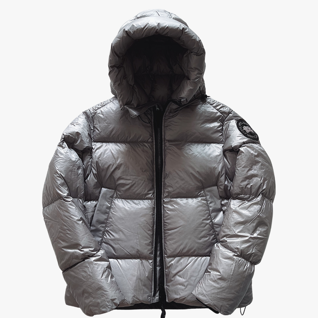Grey/ Black Label Crofton 2252M Hooded Puffer Jacket