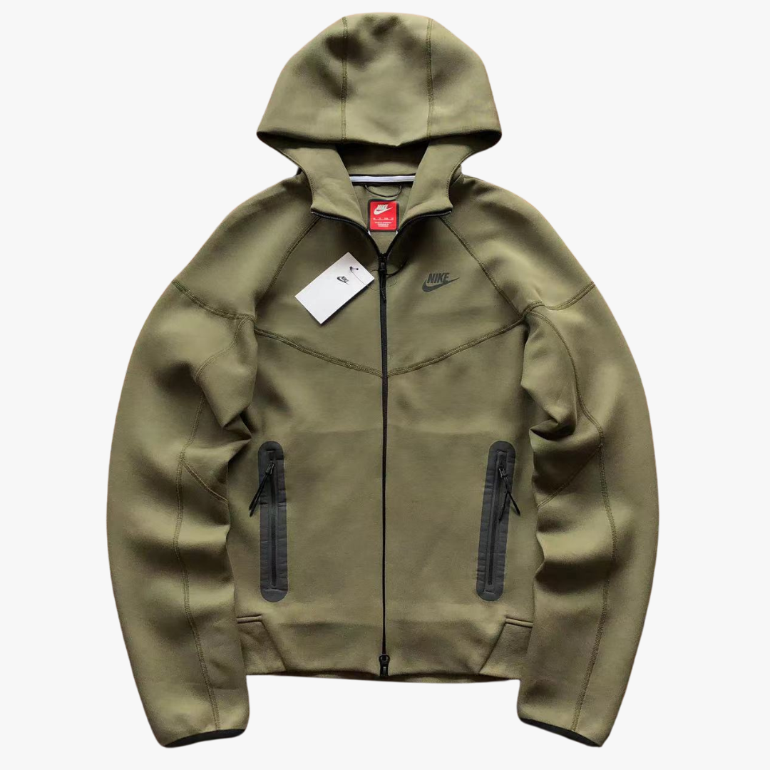 Olive Green Tech Fleece Jacket (2023)