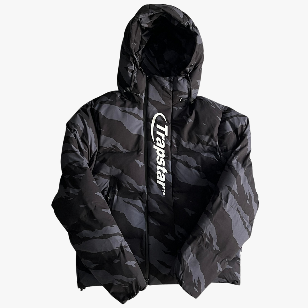 Black Tiger Camo Hyperdrive Technical Puffer Jacket