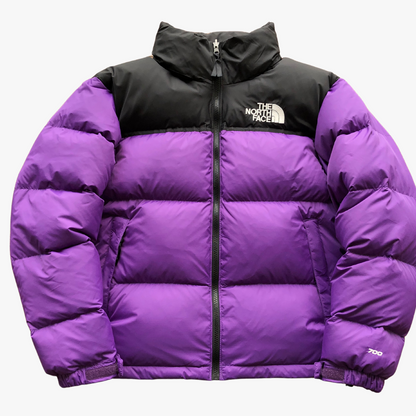 Classic Purple 700 Puffer Jacket With Detachable Hood