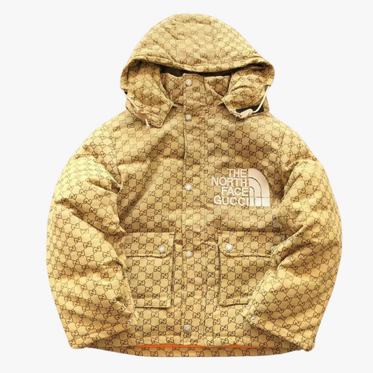 TNF x GG Khaki Puffer Jacket