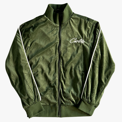 Green Velour Jacket