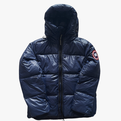 Navy Blue/ Red Label Crofton 2252M Hooded Puffer Jacket