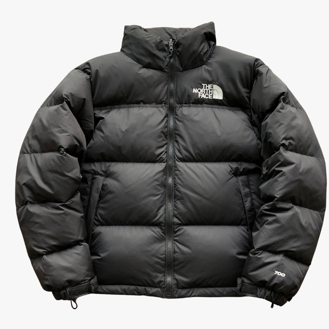 Classic Black 700 Puffer Jacket With Detachable Hood