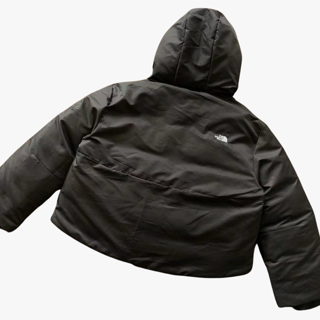 Black 700 Women's Hooded Puffer Jacket