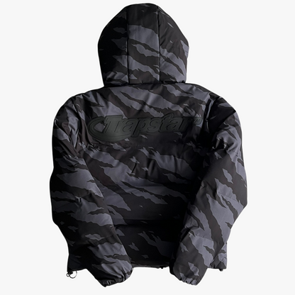 Black Tiger Camo Hyperdrive Technical Puffer Jacket