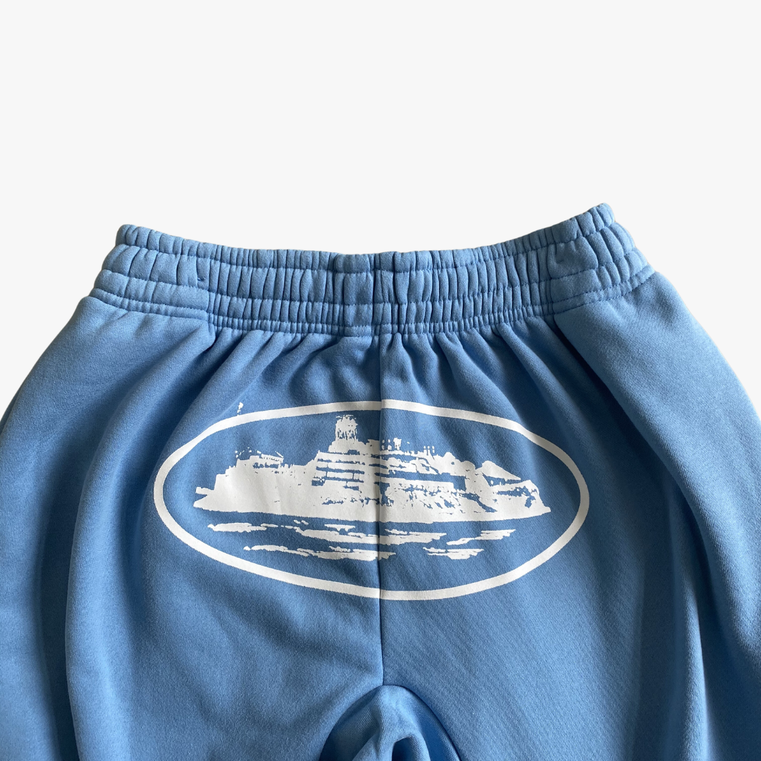 Baby Blue/White Alcatraz Pants