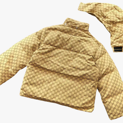 TNF x GG Khaki Puffer Jacket