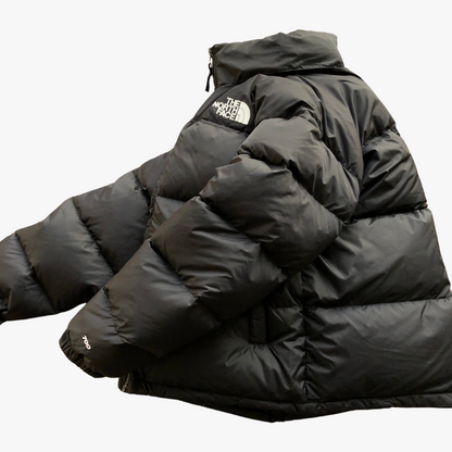 Classic Black 700 Puffer Jacket With Detachable Hood