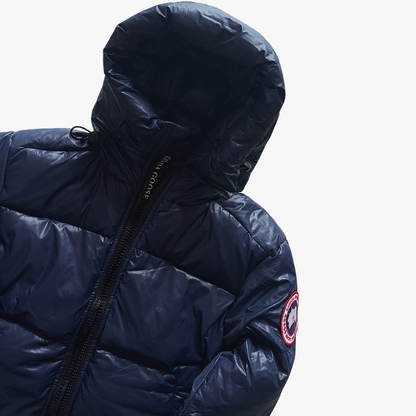 Navy Blue/ Red Label Crofton 2252M Hooded Puffer Jacket