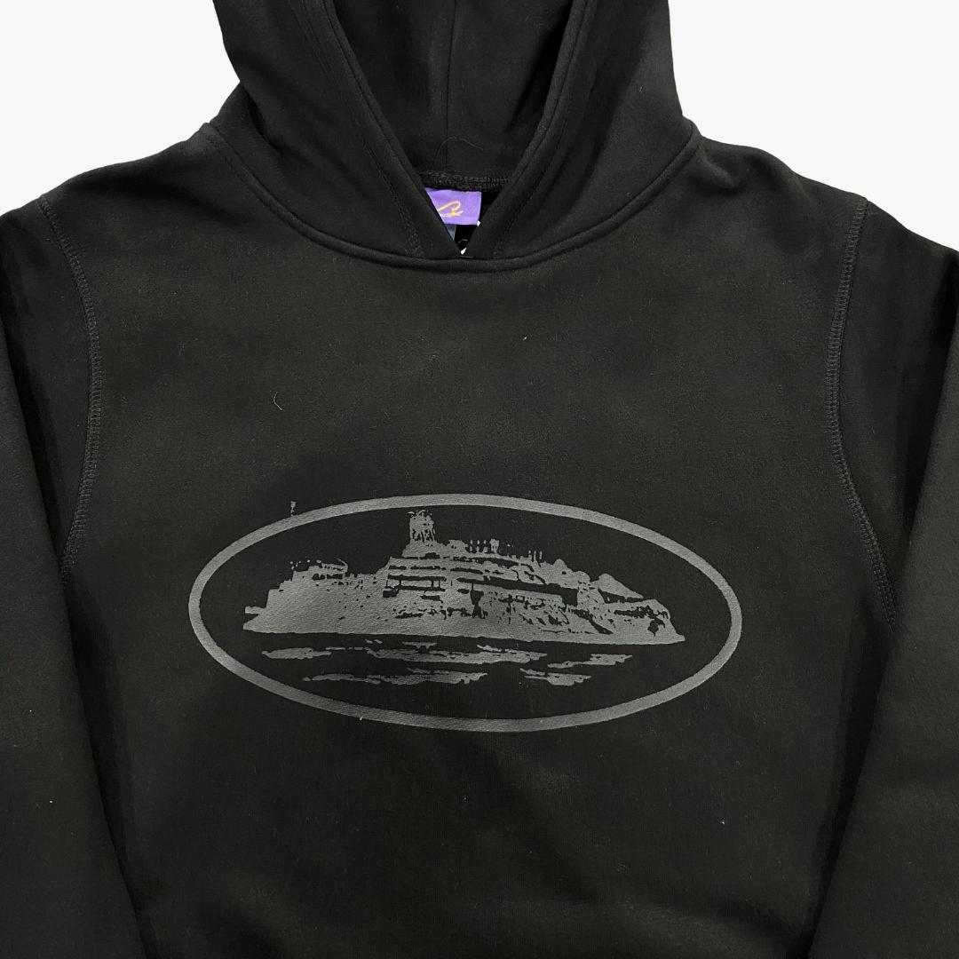 Black/Black Alcatraz Hoodie