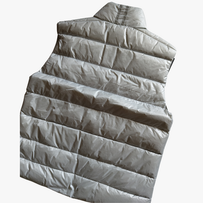 Grey/ Black Label Crofton Vest Puffer Jacket