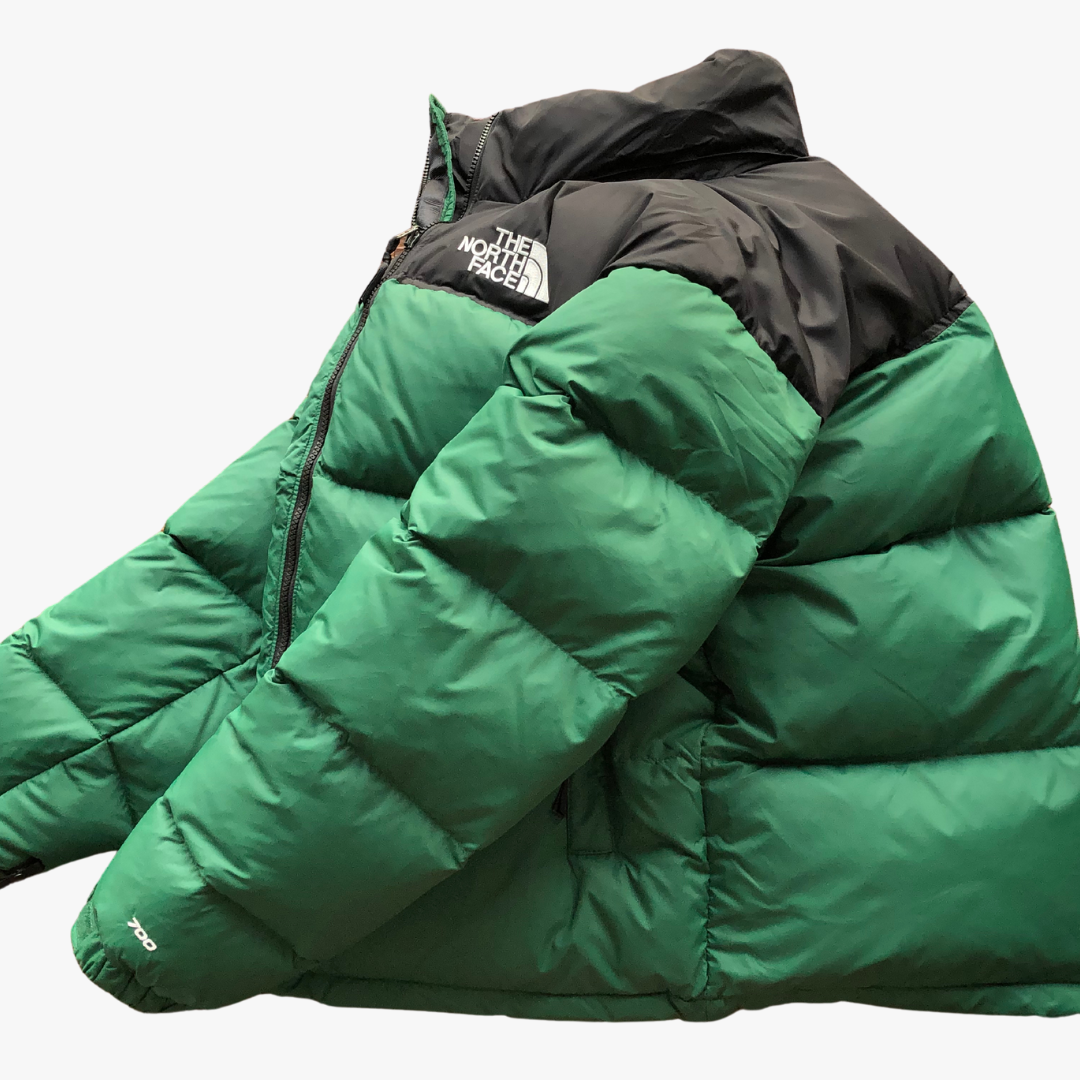 Classic Green 700 Puffer Jacket With Detachable Hood