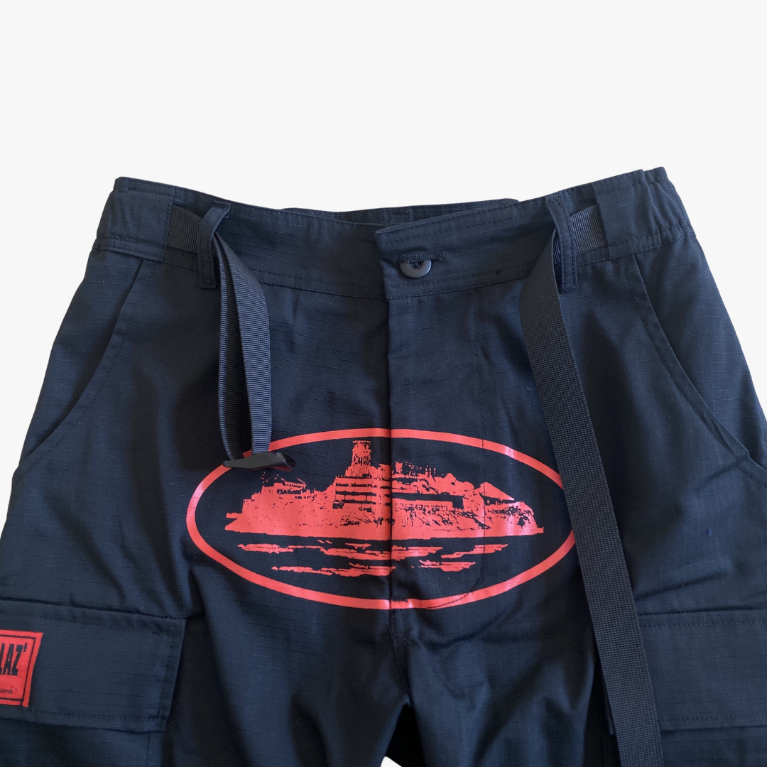 Black/Red Alcatraz Cargo Pants