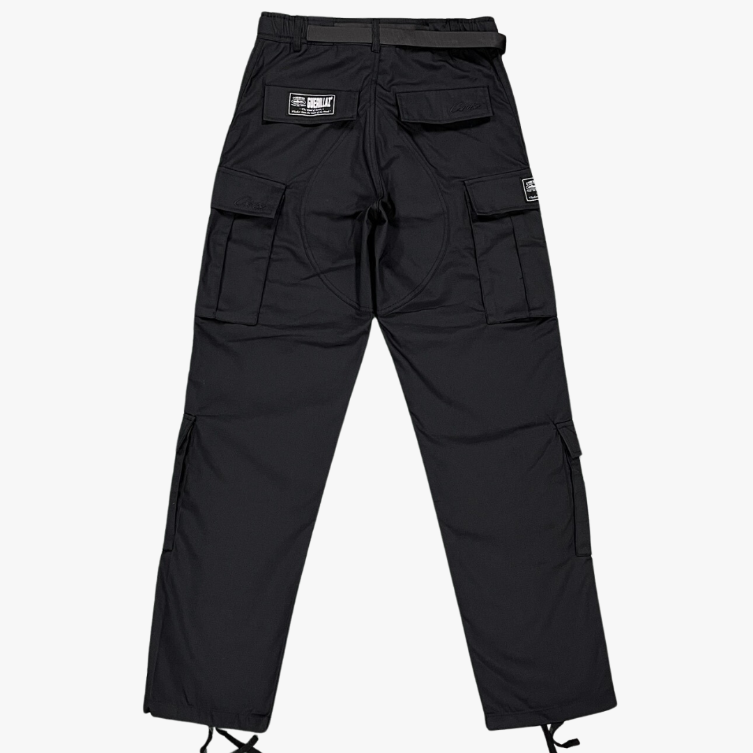 Black/Black Alcatraz Cargo Pants