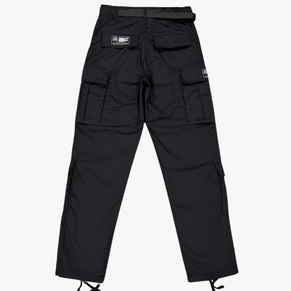 Black/Black Alcatraz Cargo Pants