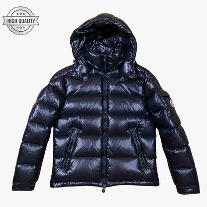 Black MAYA [High Quality] Hooded Puffer Jacket